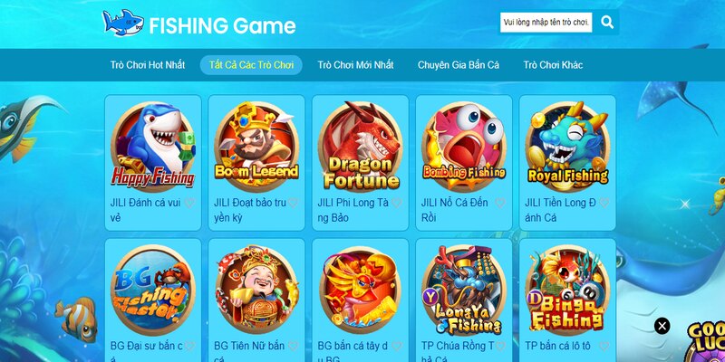 Luật chơi căn bản của các game Fishing Hunter tại KG88 Living